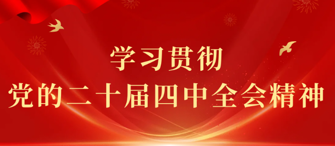 学习贯彻党的二十届四中全会精神